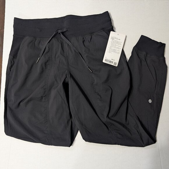 Lululemon Dance Studio MR jogger.  Color Black. Size 8 - Picture 1 of 4